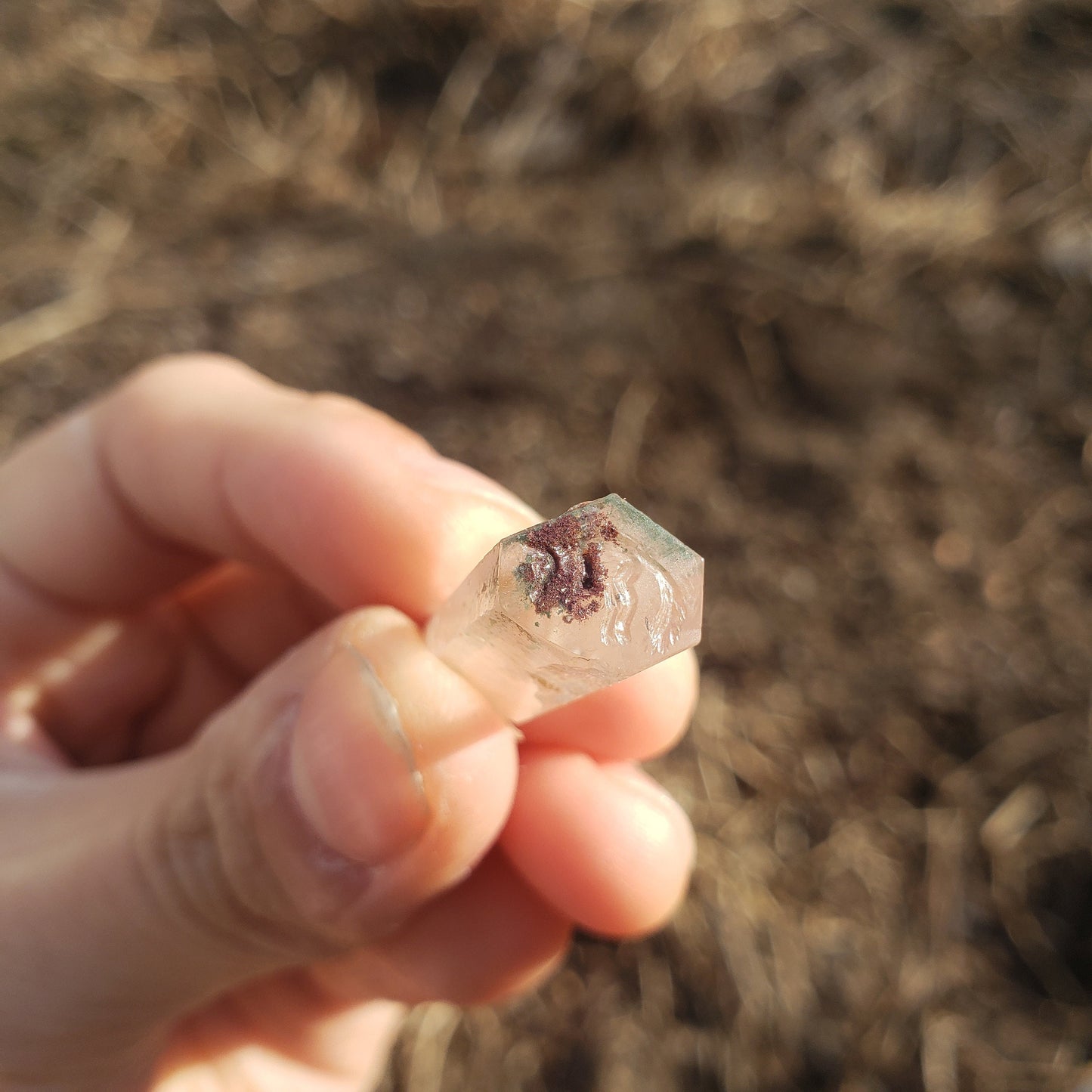 Fox pounce quartz Crystal wax seal stamp