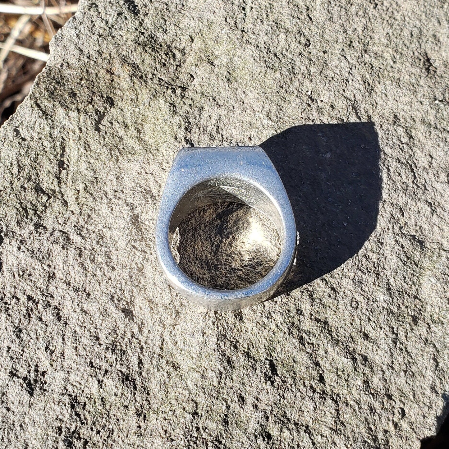 Sandwich bread wax seal signet ring