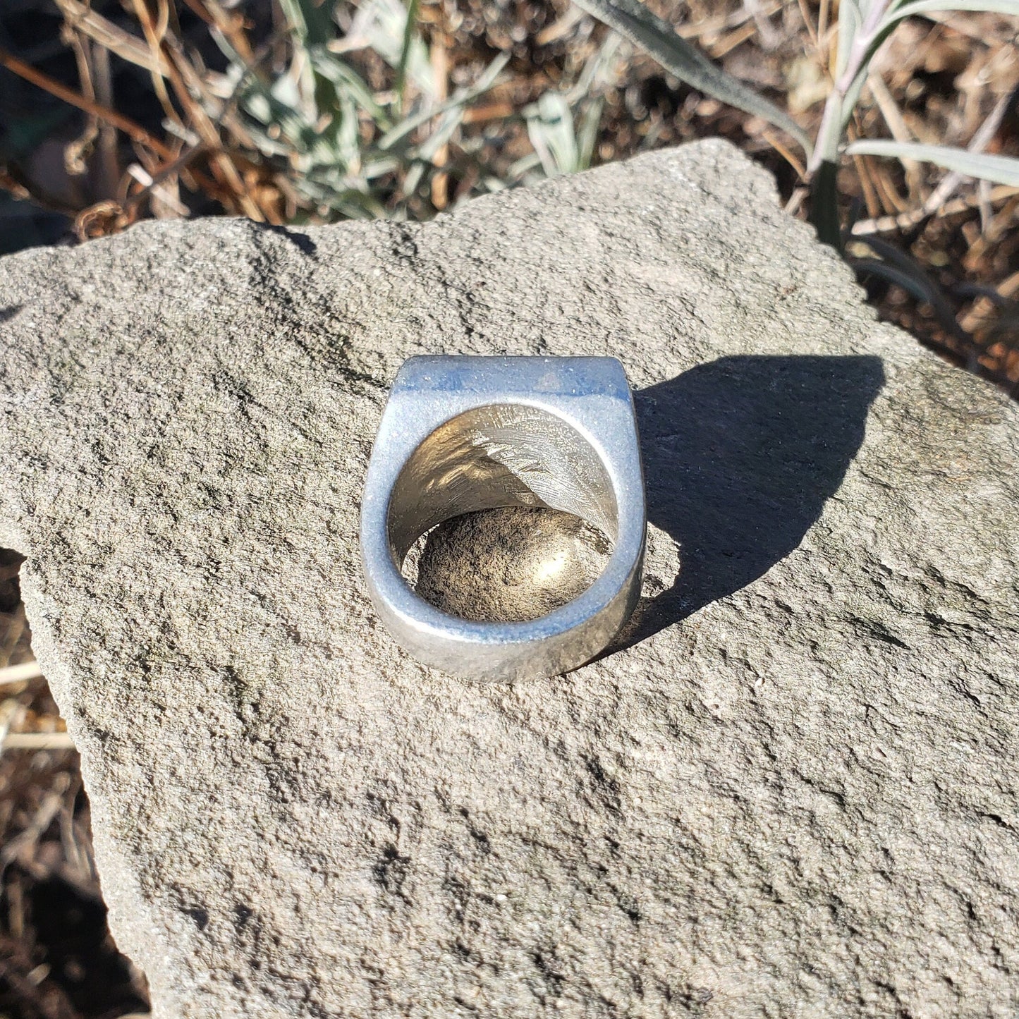 Beaver wax seal signet ring