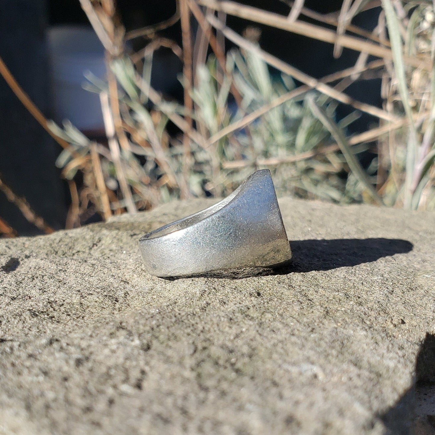 Pufferfish nest wax seal signet ring