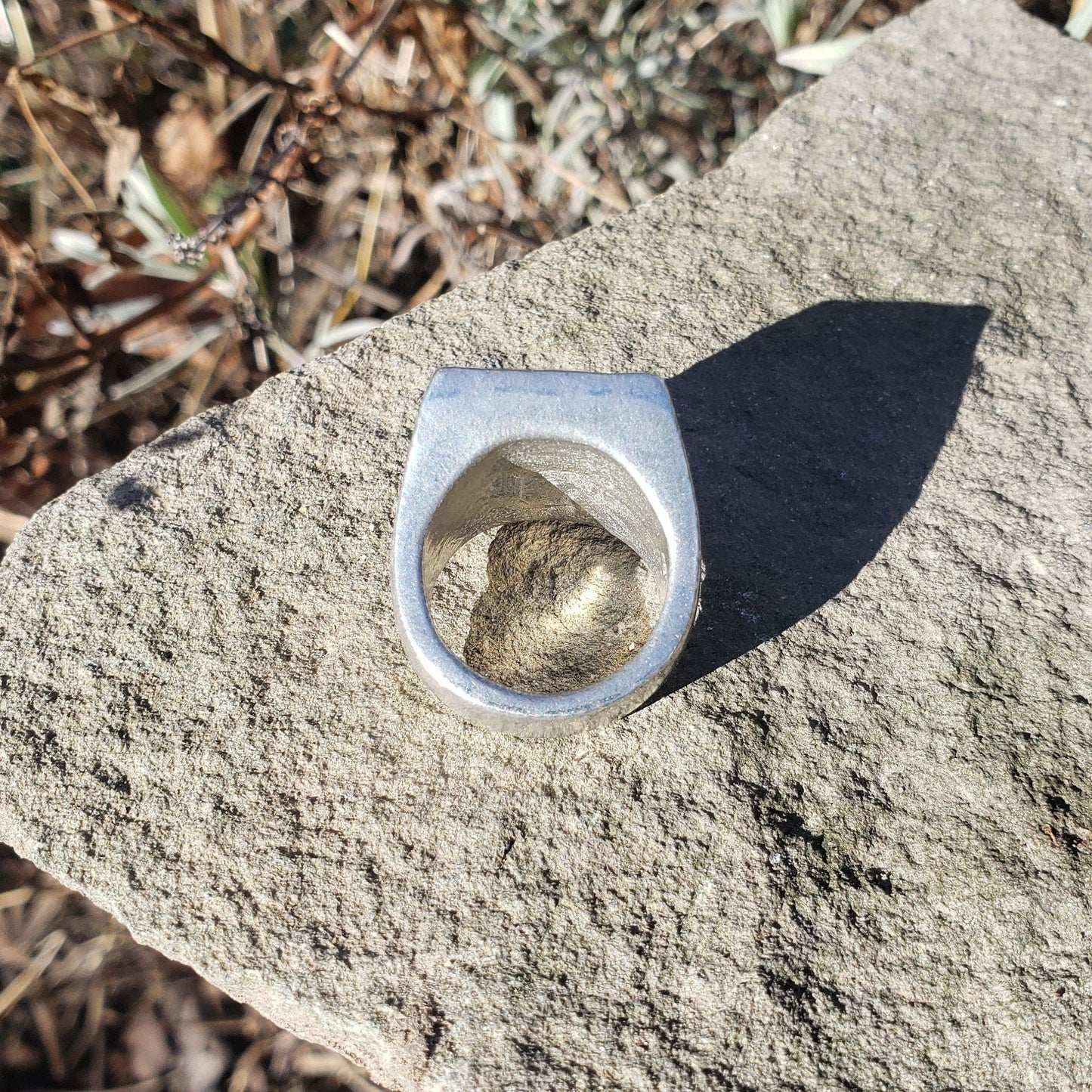 Champagne set wax seal signet ring