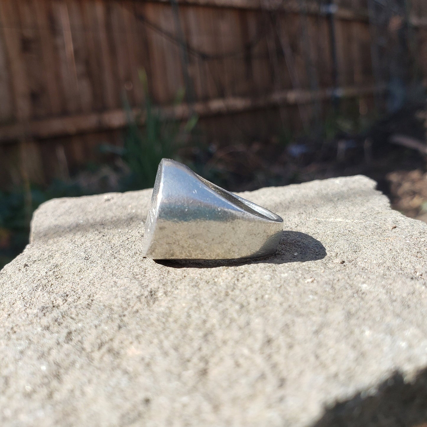 crow wax seal signet ring