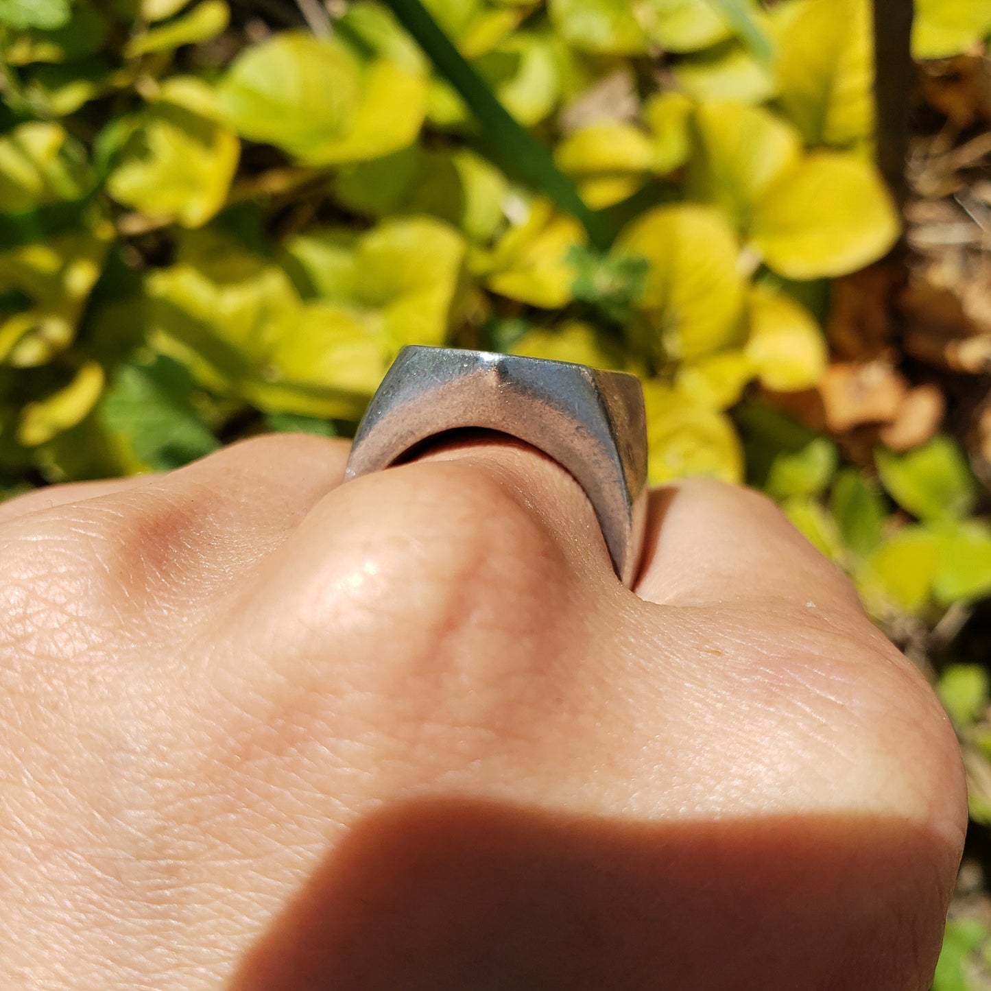 unicycle wax seal signet ring