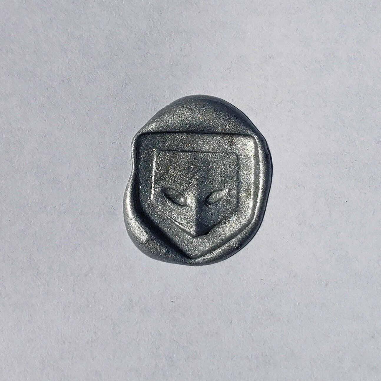 Bauta mask wax seal signet ring