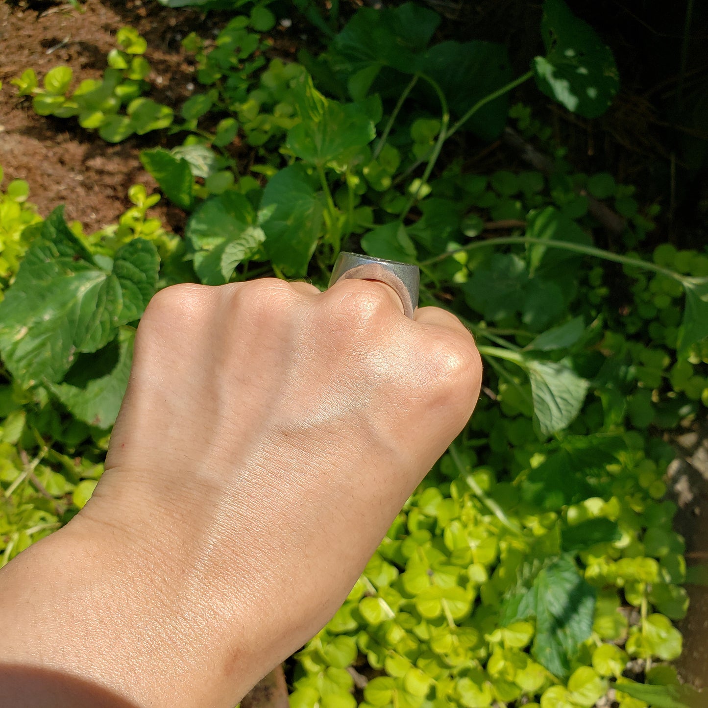 Spring dryad wax seal signet ring