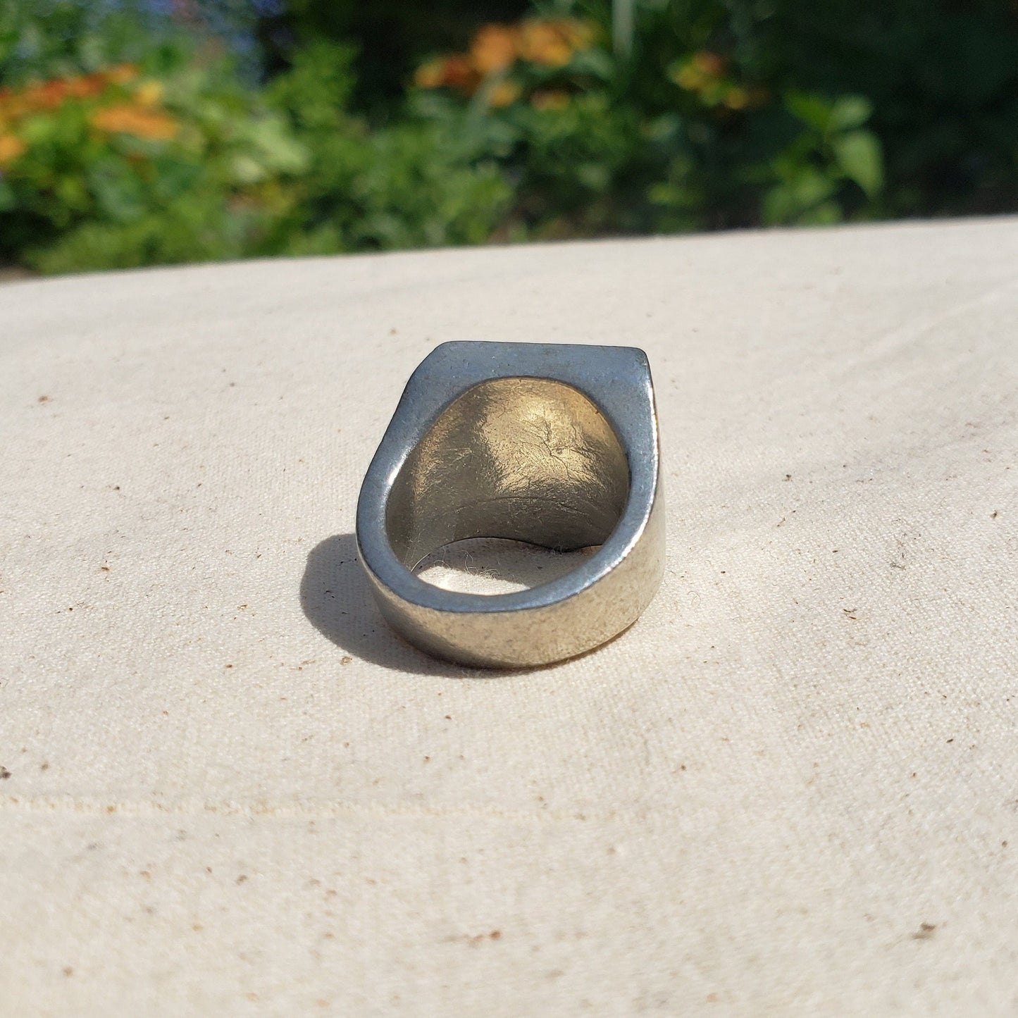 Juggler wax seal signet ring