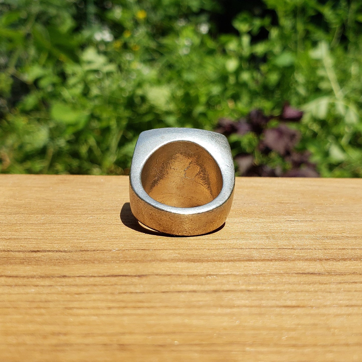 Spring dryad wax seal signet ring