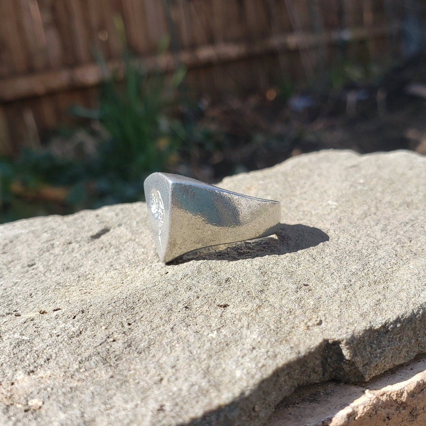 Eyeball wax seal signet ring